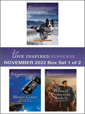 cover image of Love Inspired Suspense November 2022: Box Set 1 of 2